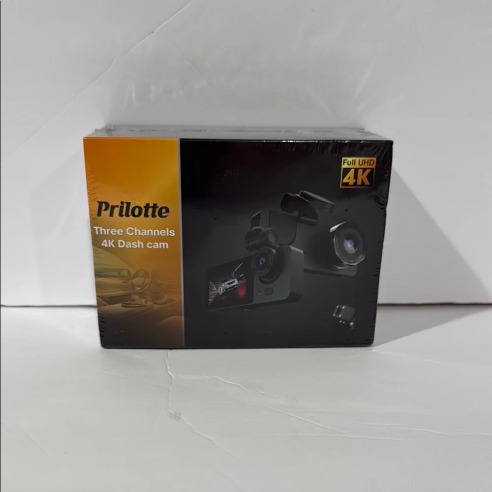 Prilotte three-channel Full 4K Dash Cam
